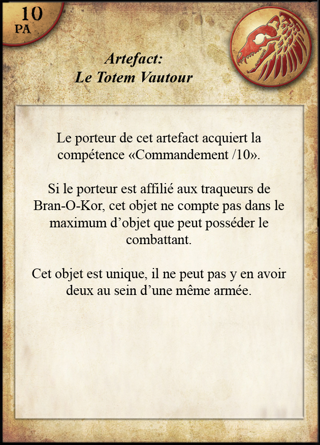 Totem
                Vautour